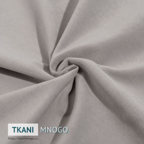 Фото ткани велюра “4” (однотонный бежевый)