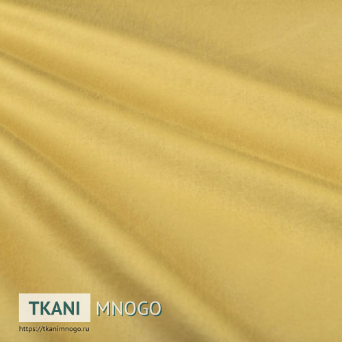 Фото фактуры велюра “43” (однотонный желтый)
