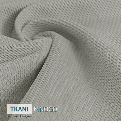 Фото внешнего вида велюра “Kvadro-1” (однотонный серый, бежевый)