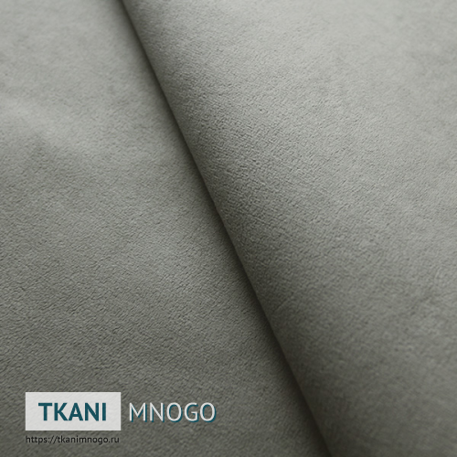 Фото материала велюра “RS-5” (однотонный серый)