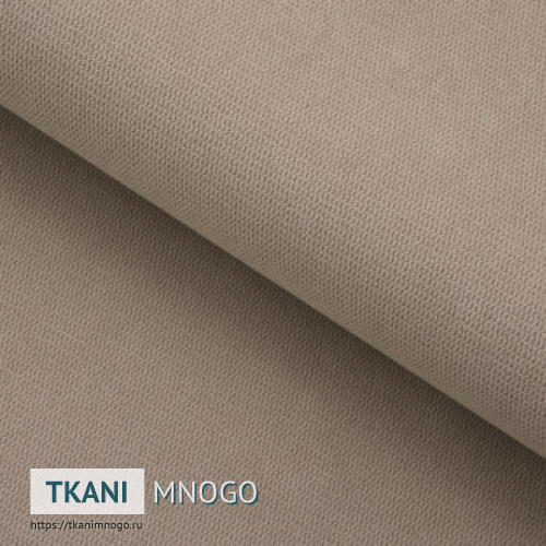 Фото внешнего вида велюра “26” (однотонный бежевый)