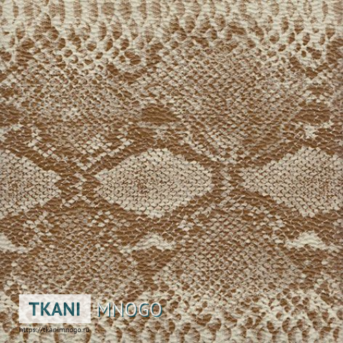 Фото материала 587-1(арт.) - белый анималистический. Производитель Китай. Замша - внешний вид.